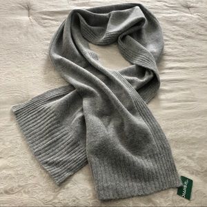 Simons Lambswool/Angora Grey Scarf